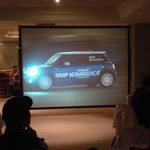Презентация BMW Mini. ДС Лужники. Техническое обеспечение мероприятия