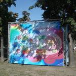 День города Москвы 2010г. Болотная Площадь. Карта праздника. Техническое обеспечение мероприятия под ключ. Прокат металлоконструкций из аллюминиевых ферм.