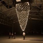 Rafael Lozano-Hemmer. Pulse Paraboloid. Световая скульптура, изготовление и монтаж.