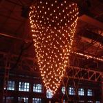 Rafael Lozano-Hemmer. Pulse Paraboloid. Световая скульптура, изготовление и монтаж.